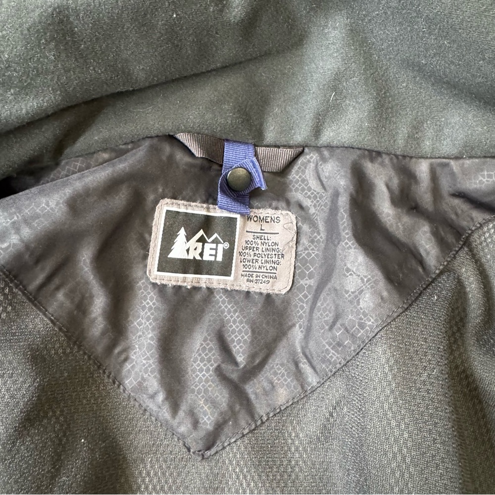 REI Women's E1 Elements Softshell Hooded Rain Jac… - image 5